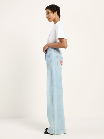 LANIUS Wide Jeans "TIDE"  100% Cotton (kbA)