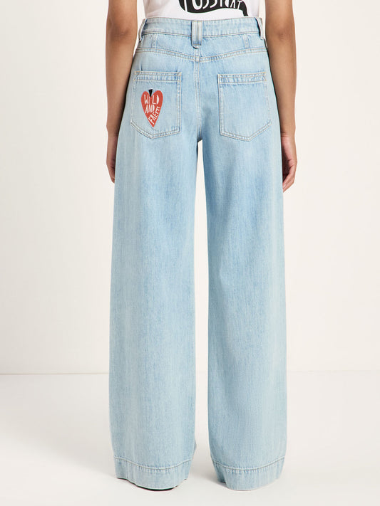 LANIUS Wide Jeans "TIDE"  100% Cotton (kbA)