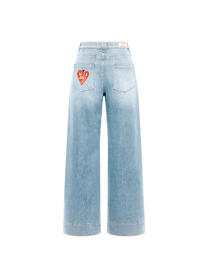LANIUS Wide Jeans "TIDE"  100% Cotton (kbA)