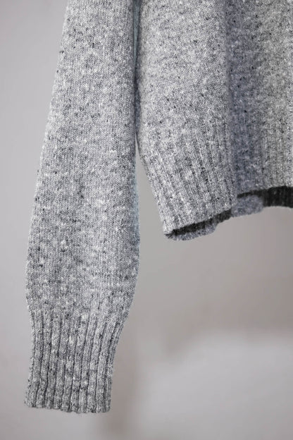 amon 1111404 tweed short sweater