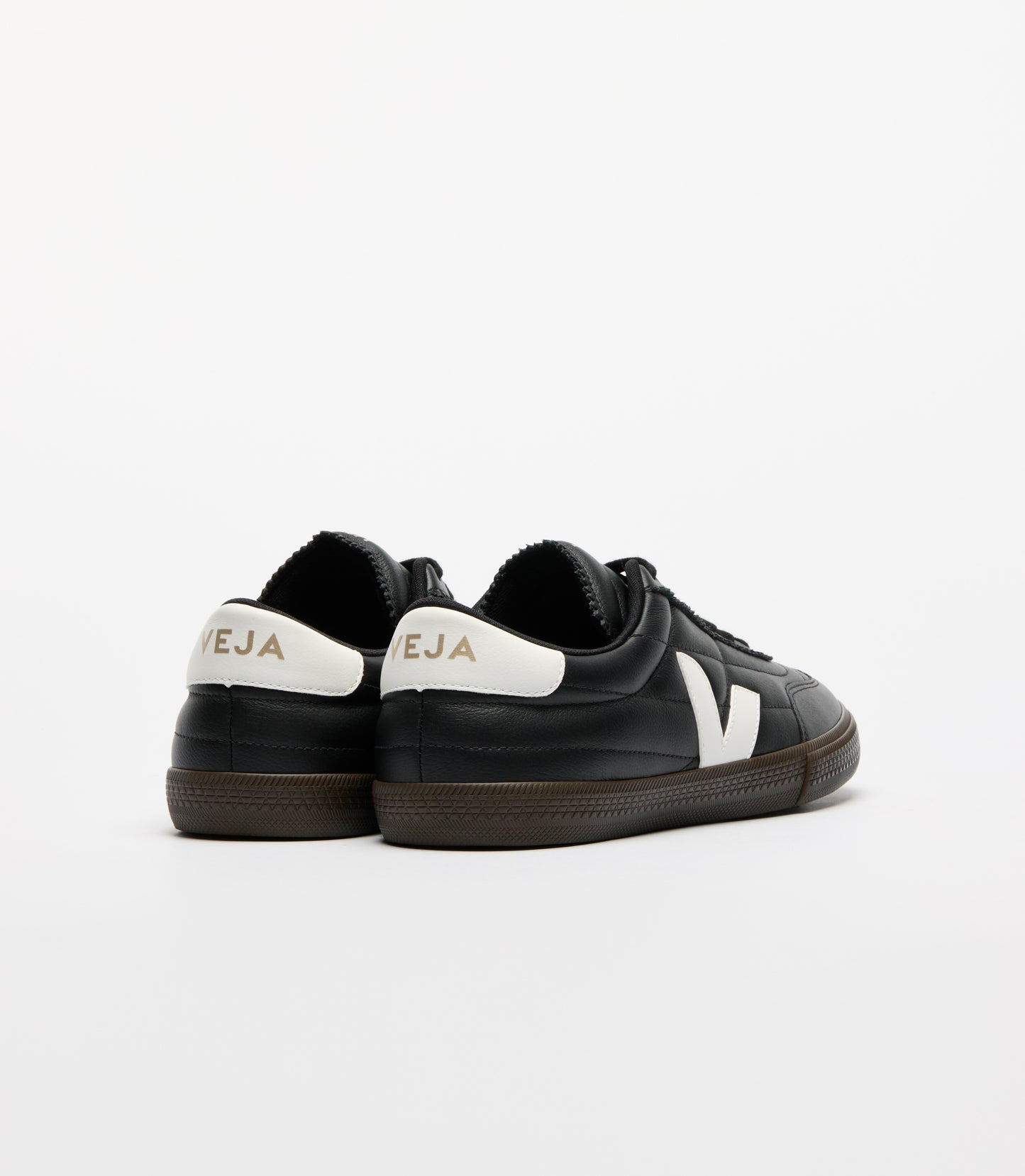 VEJA PANENKA O.T. LEATHER BLACK_WHITE MEN