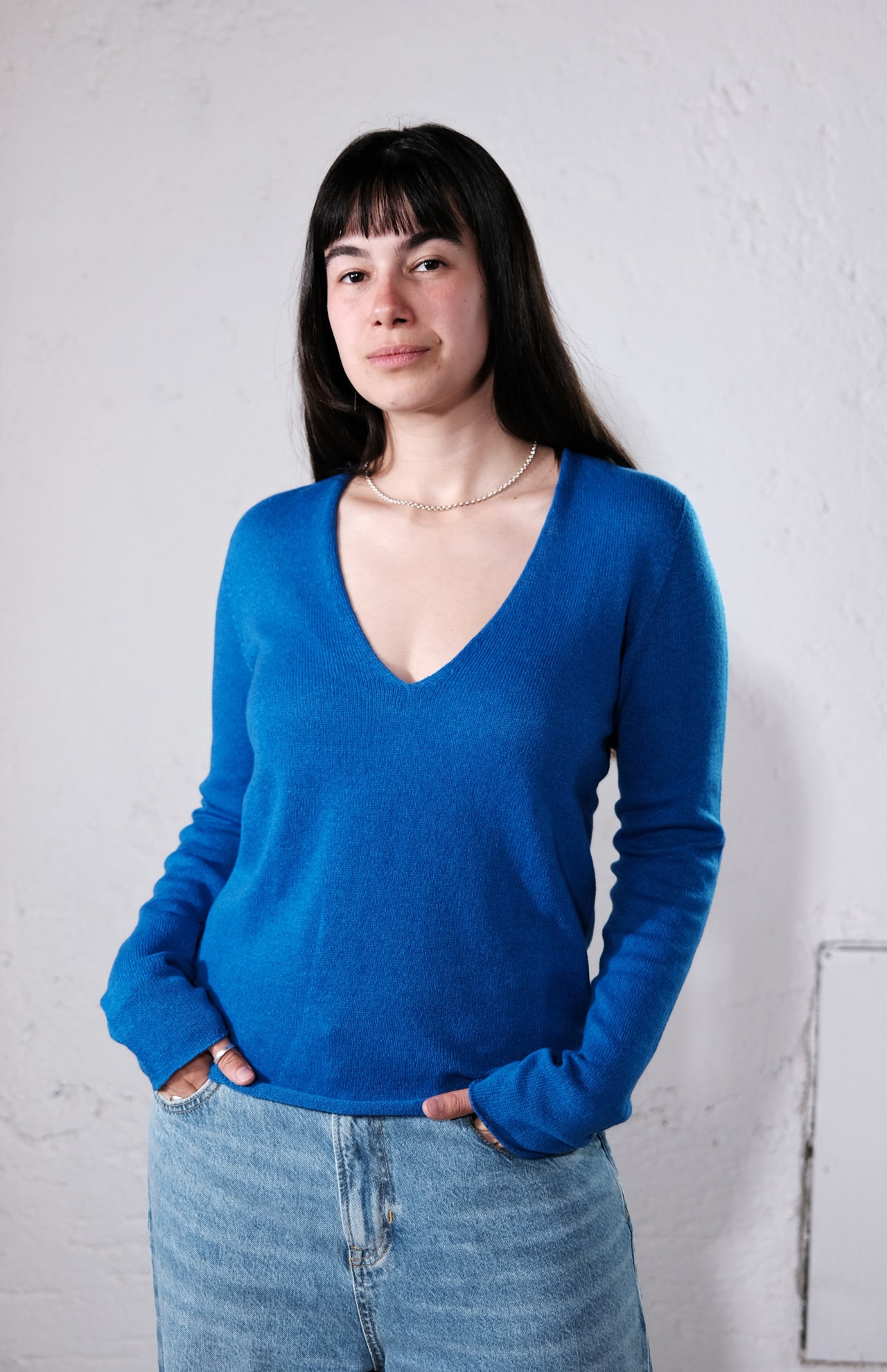 amon 1110203 luna v-neck cloud
