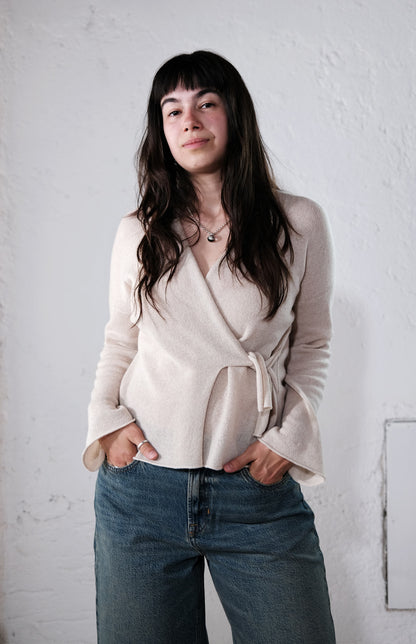 amon 1120230 Loose wrap cardigan