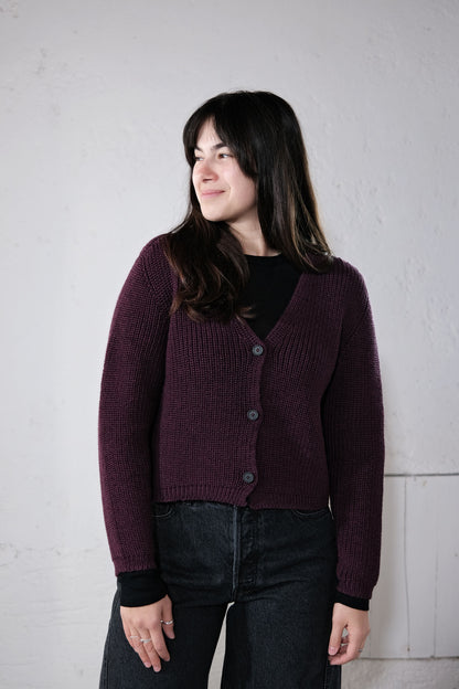 amon 1121901 soft merino warm cardigan