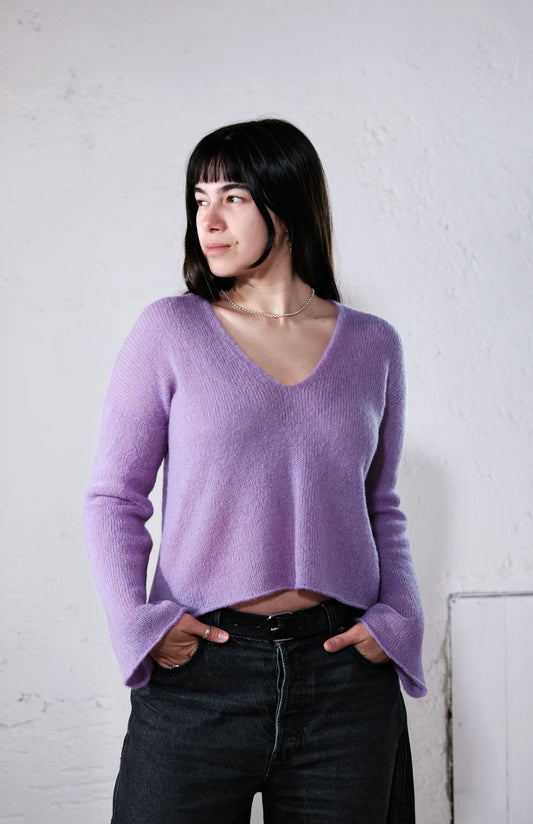 amon 1111506 fluffy deep neck
