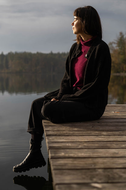 amon 1121509 fluffy jacket