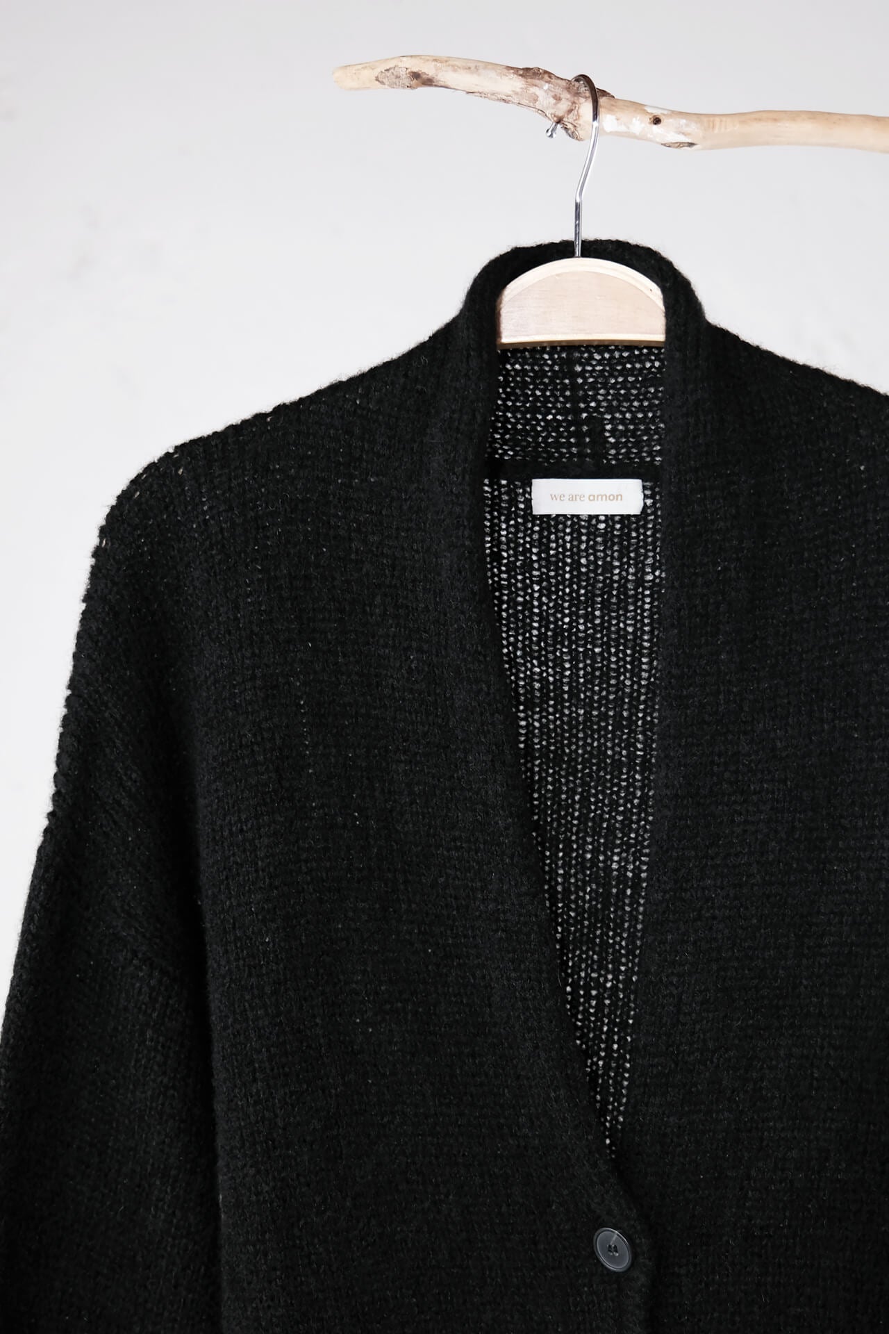 amon 1121511 Fluffy shawl cardigan