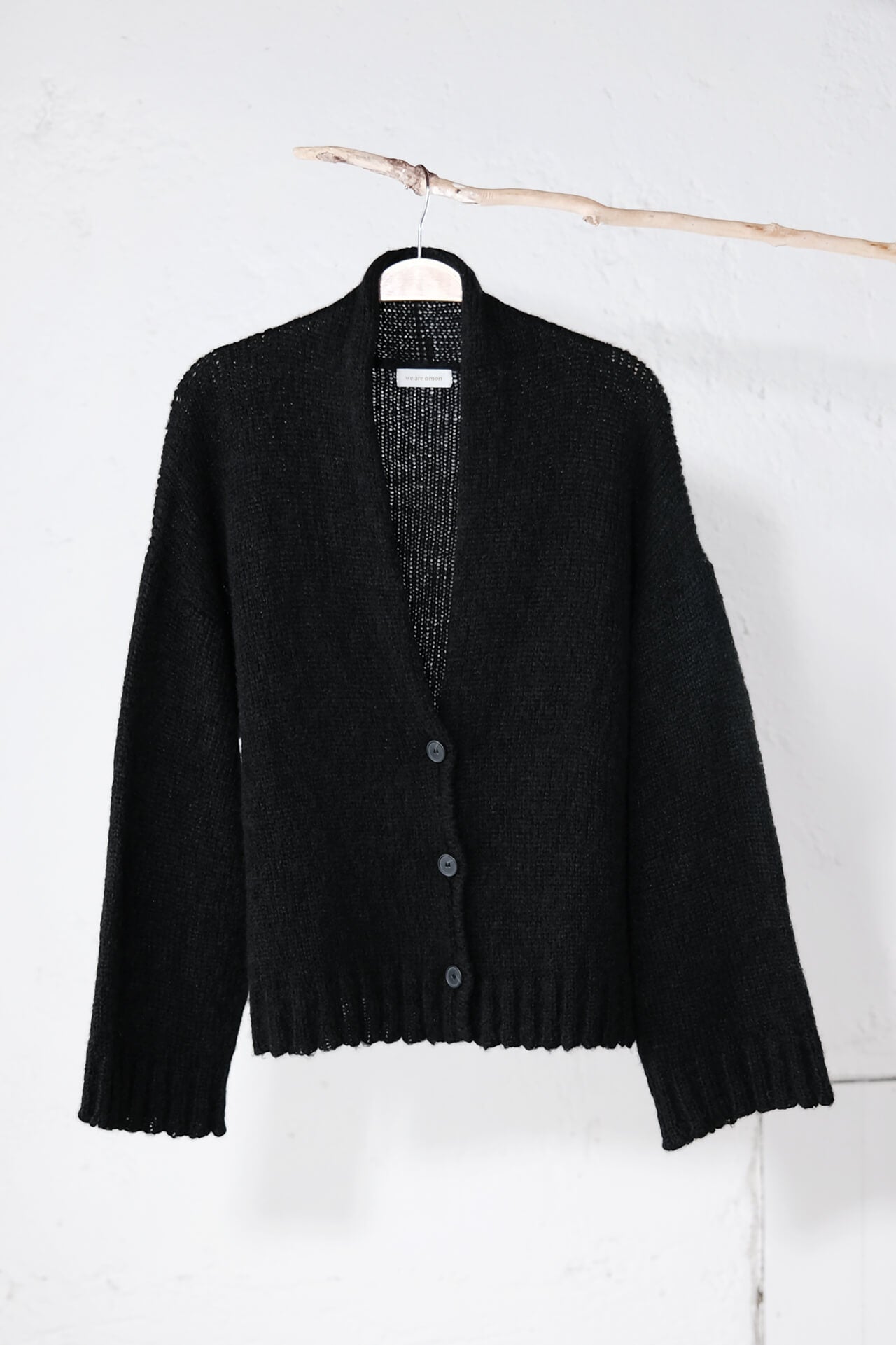 amon 1121511 Fluffy shawl cardigan