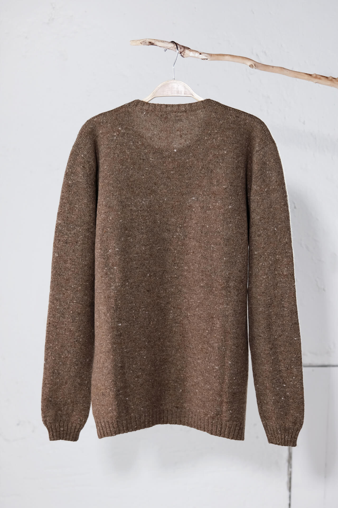 amon 2111401 men tweed round neck