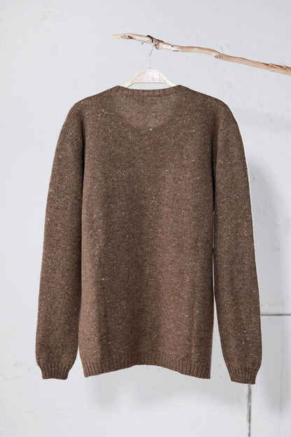 amon 2111401 men tweed round neck