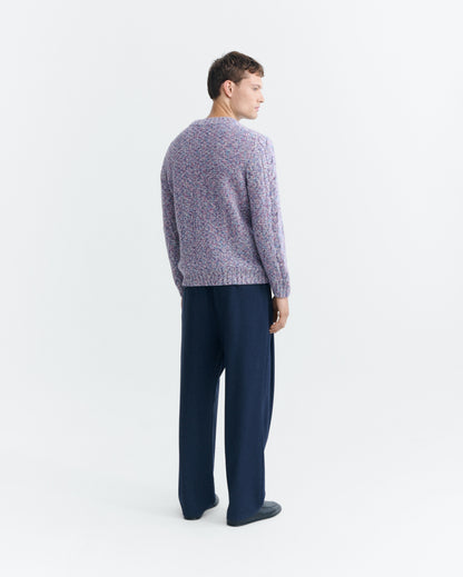 THINKING MU MAN MULTICOLOR JULIEN KNITTED SWEATER