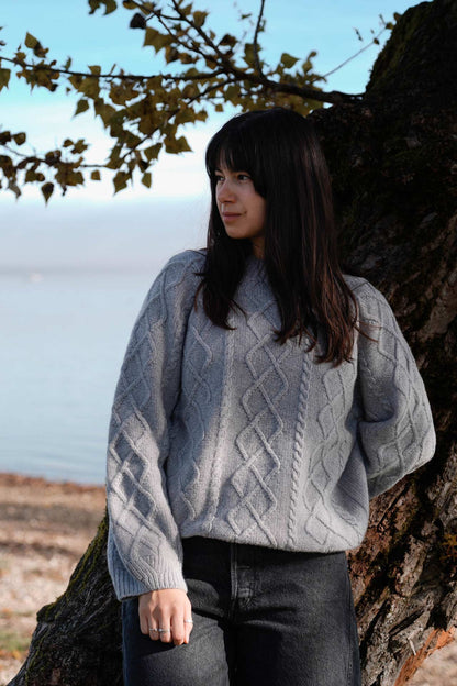 amon 1113001 Cashwool cable sweater