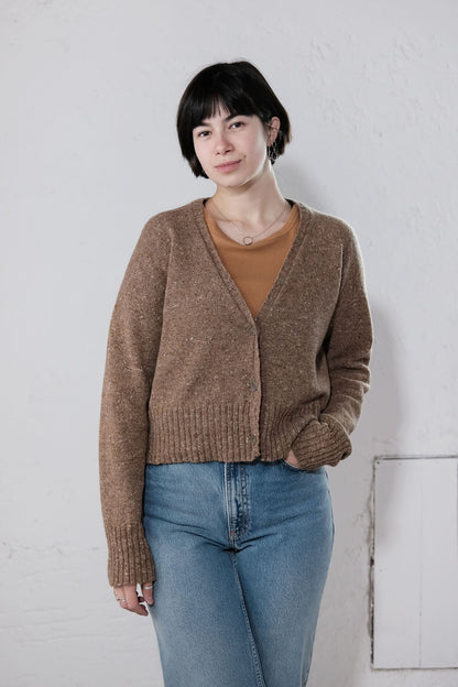 amon 1121409 Tweed short cardigan