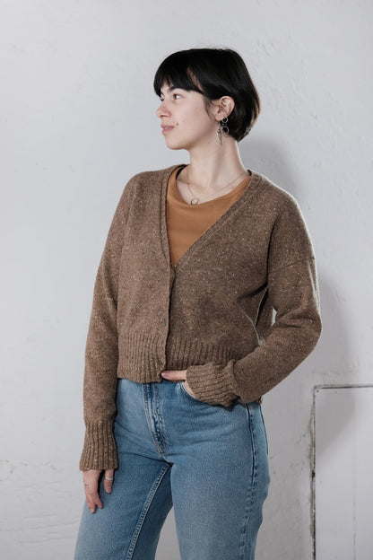 amon 1121409 Tweed short cardigan