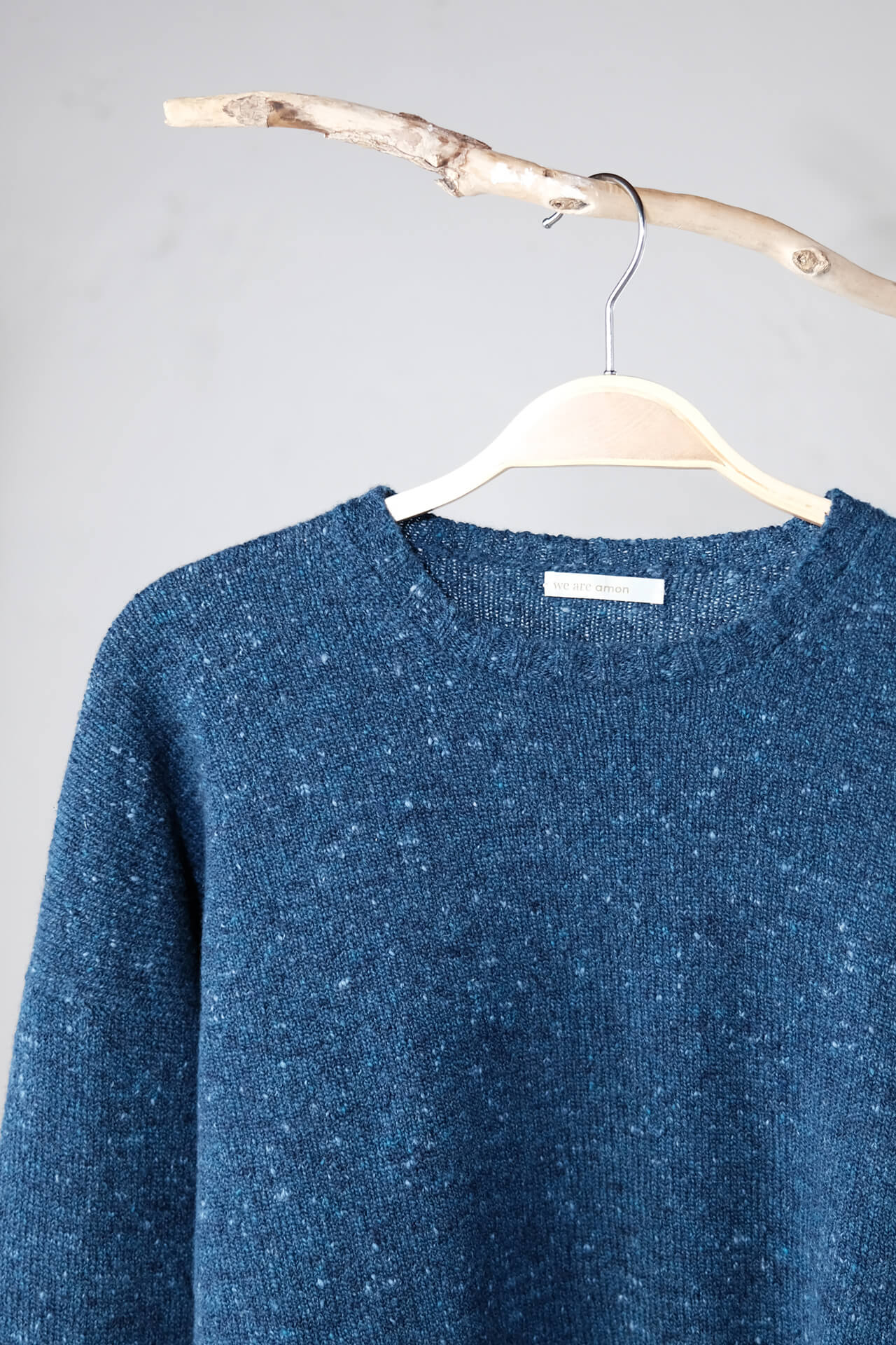 amon 1111404 tweed short sweater