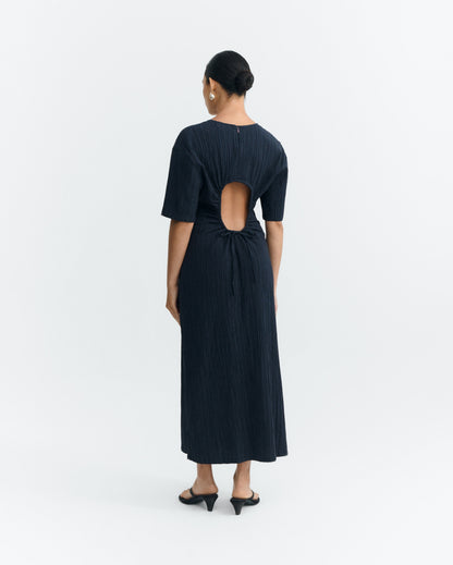 Thinking MU NAVY KINA DRESS