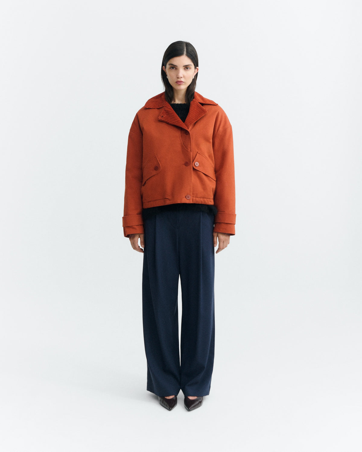 THINKING MU WOMAN BOMBAY BROWN NORMA JACKET