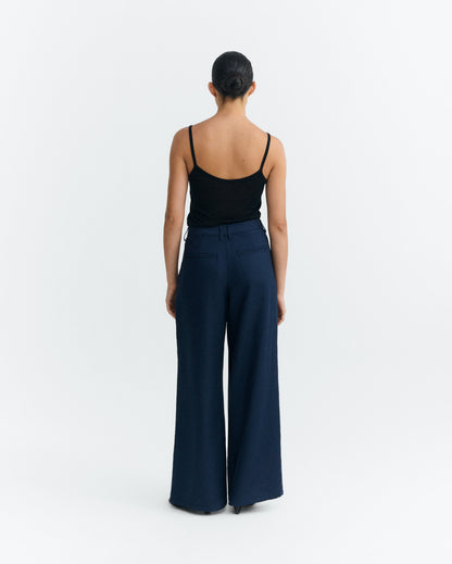 Thinking MU WPT00237 NAVY MOLLY PANTS BLUE
