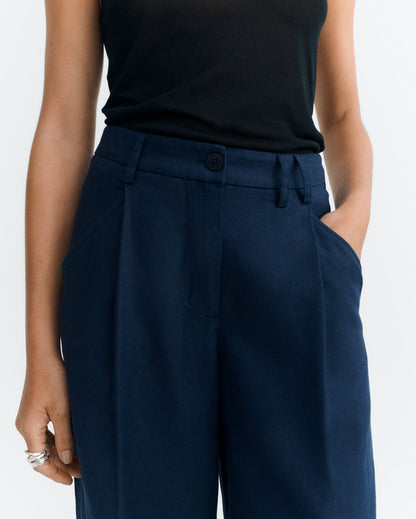 Thinking MU WPT00237 NAVY MOLLY PANTS BLUE