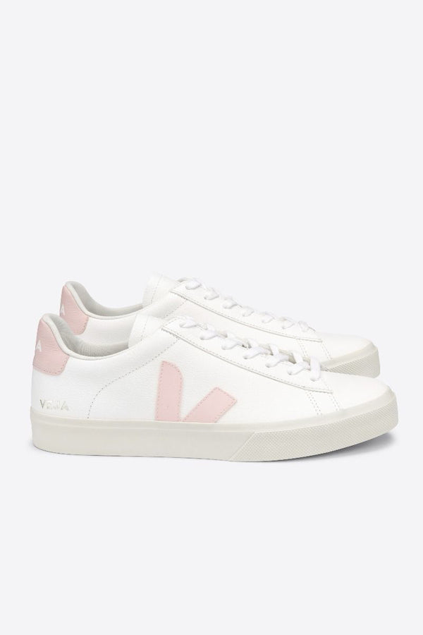 Veja - CAMPO CHROMEFREE LEATHER EXTRA-WHITE PETALE W