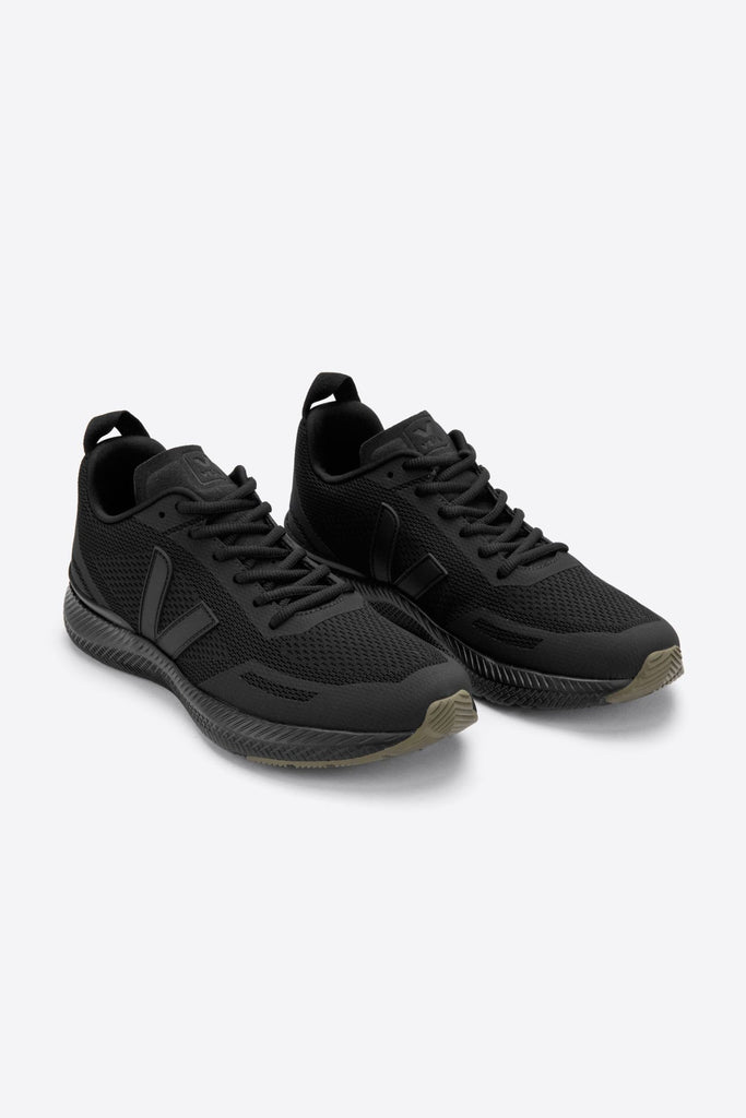 Veja - IMPALA ENG-MESH FULL-BLACK KAKI M