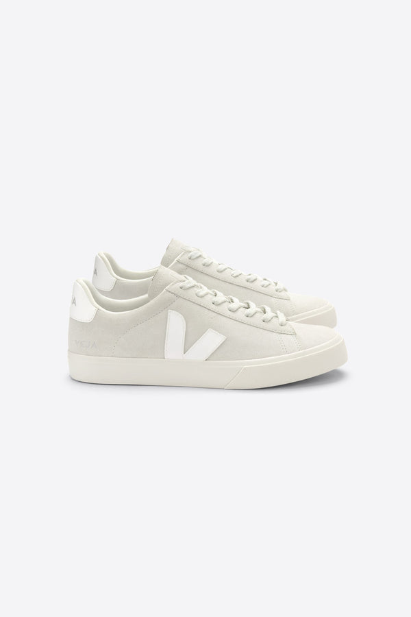 Veja - CAMPO SUEDE NATURAL_WHITE Shoes