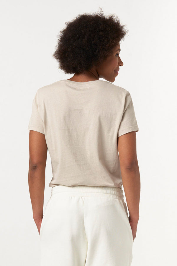 Merz b Schwanen - WVT01   Women's V-neck T-Shirt classic fit Jersey