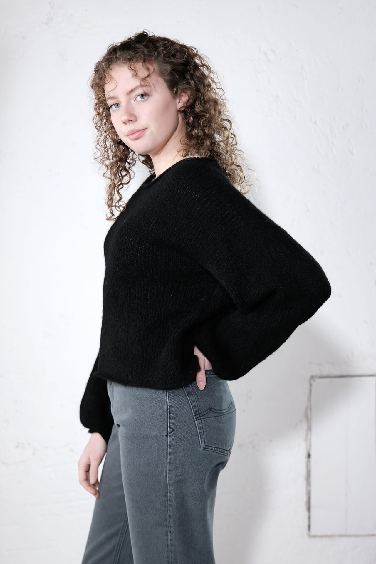 amon 1111508 fluffy puffed sleeve