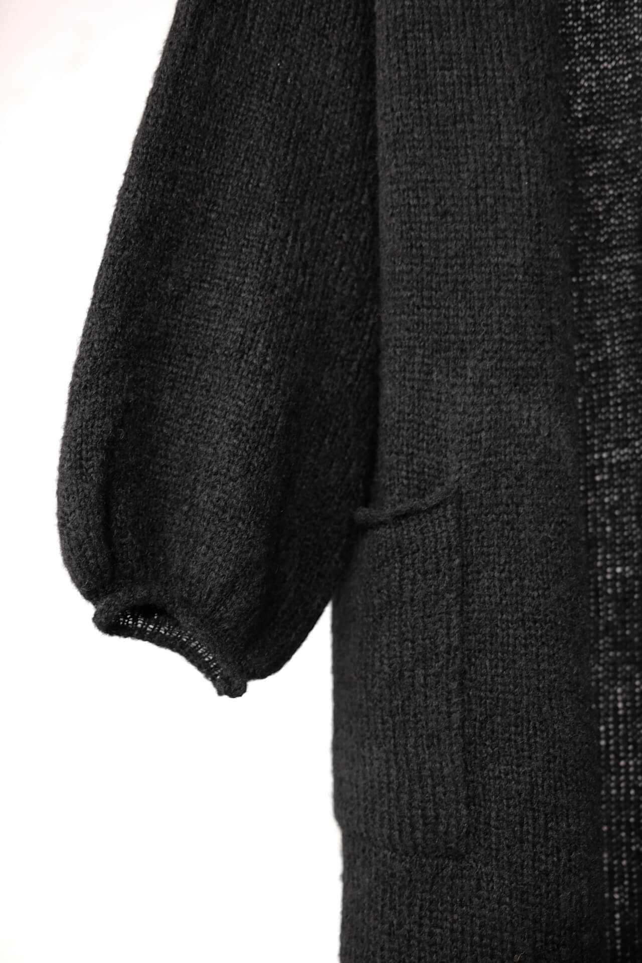 amon 1121506 fluffy puffed sleeve coat