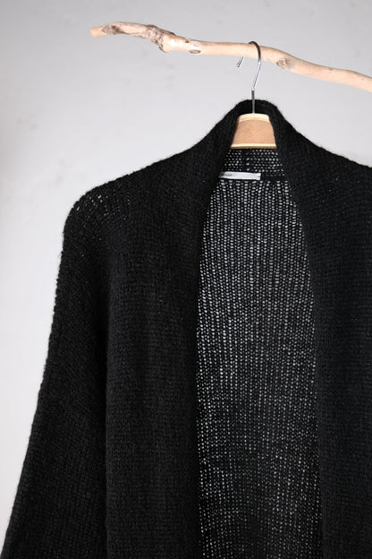 amon 1121506 fluffy puffed sleeve coat