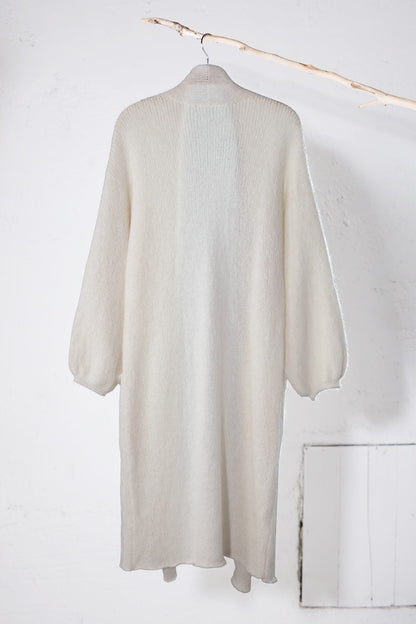amon 1121506 fluffy puffed sleeve coat