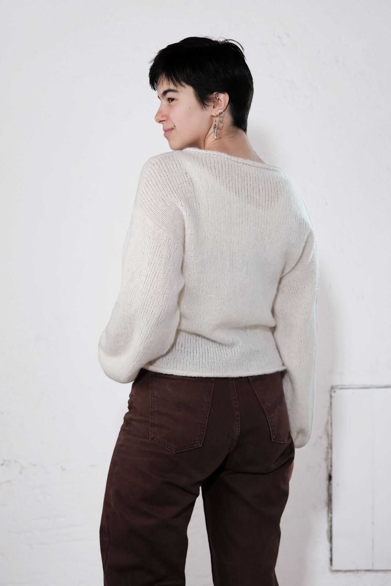 amon 1111508 fluffy puffed sleeve