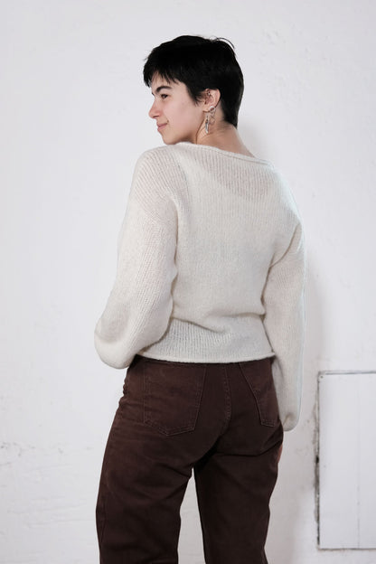 amon 1111508 fluffy puffed sleeve