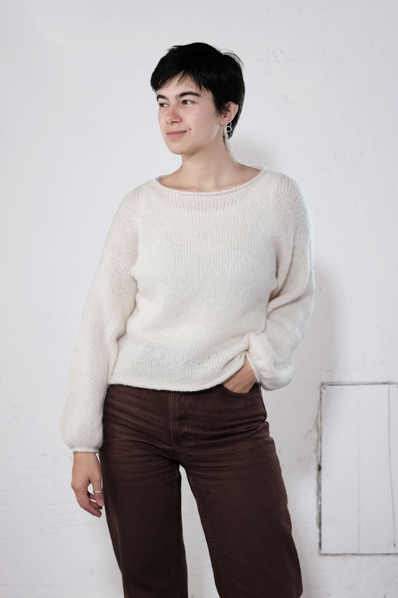 amon 1111508 fluffy puffed sleeve