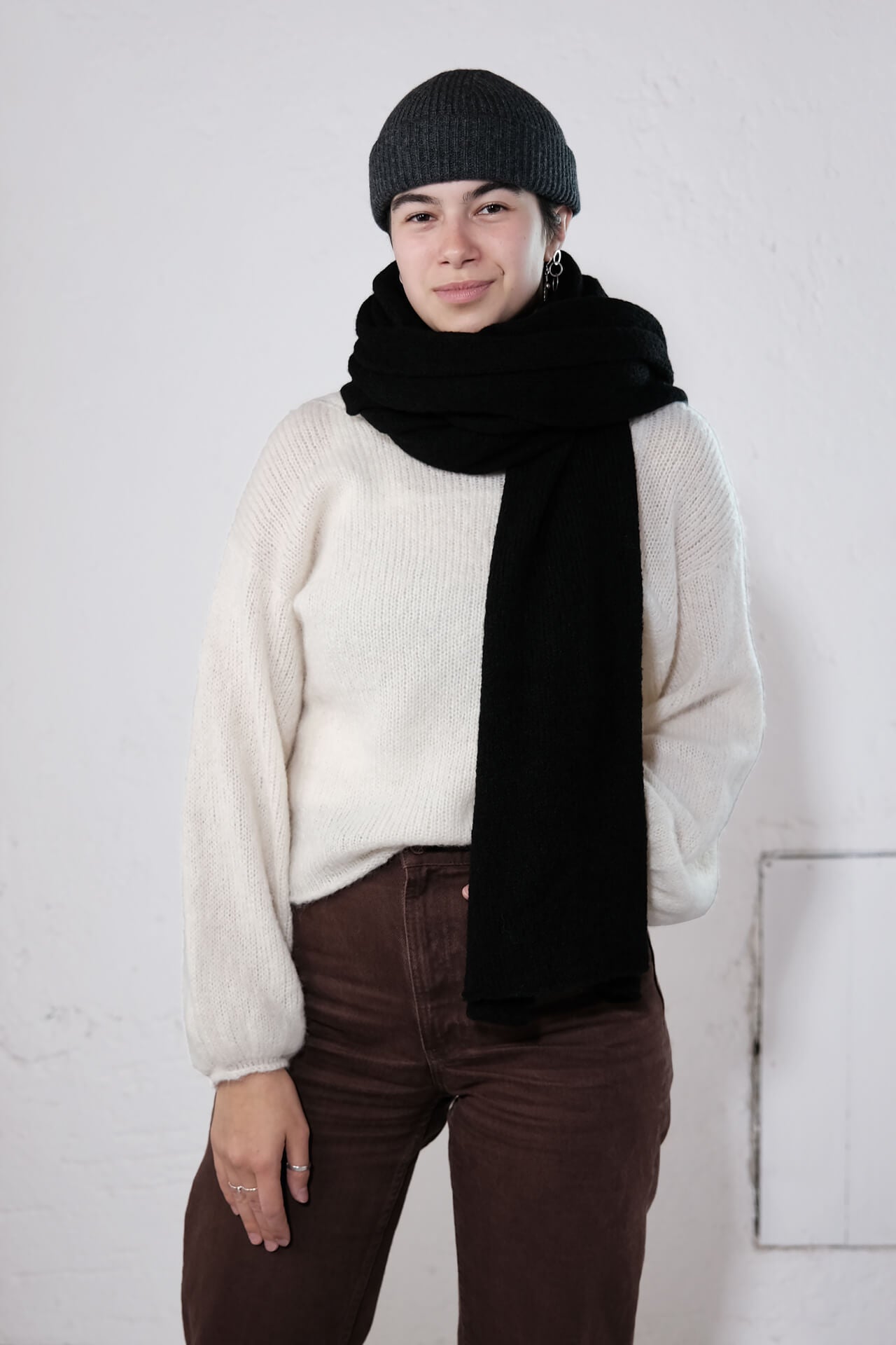 amon 1191500 fluffy scarf