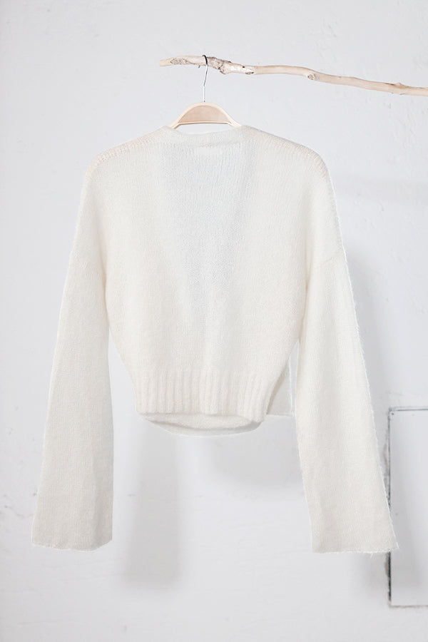 amon 1121508 fluffy wrap jacket