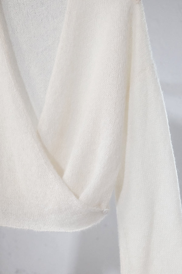 amon 1121508 fluffy wrap jacket