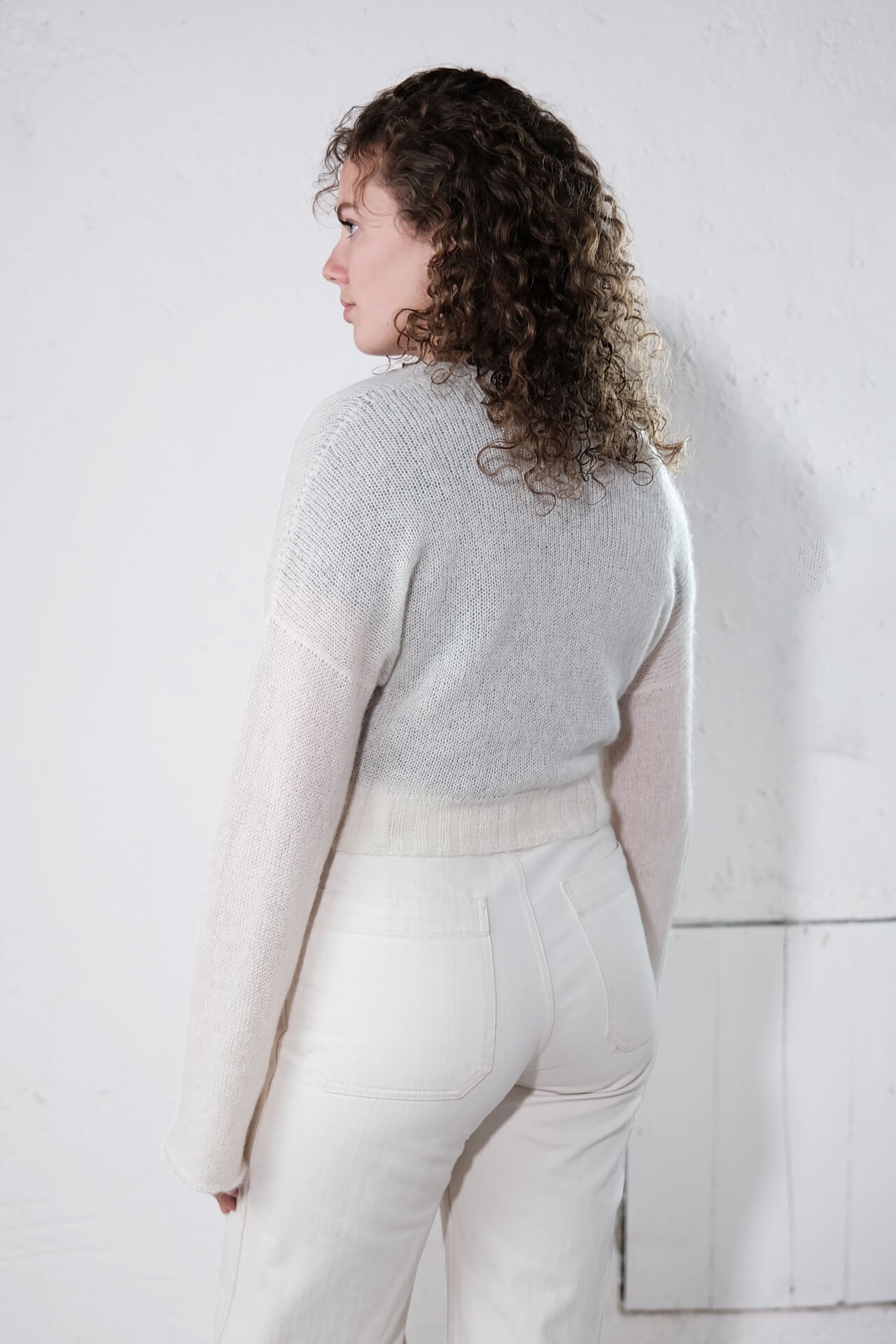 amon 1121508 fluffy wrap jacket