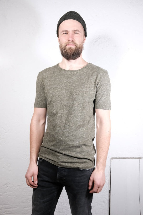 amon 2240201 james men t-shirt melange
