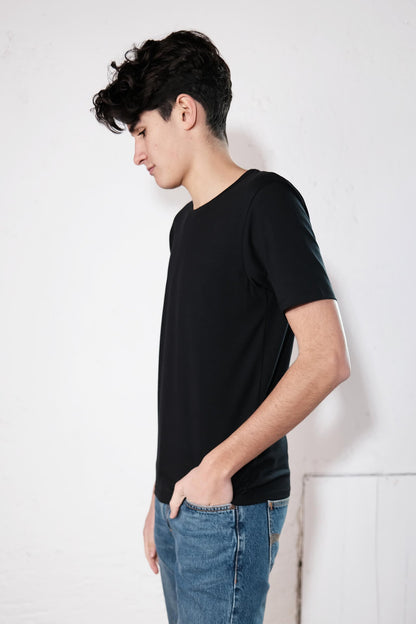 amon 2242600 james tee cotton elasthan