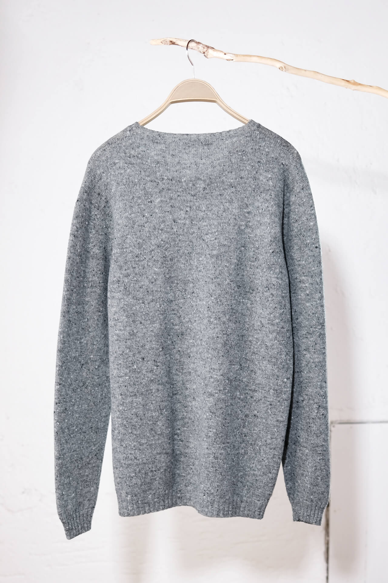 amon 2111401 men tweed round neck