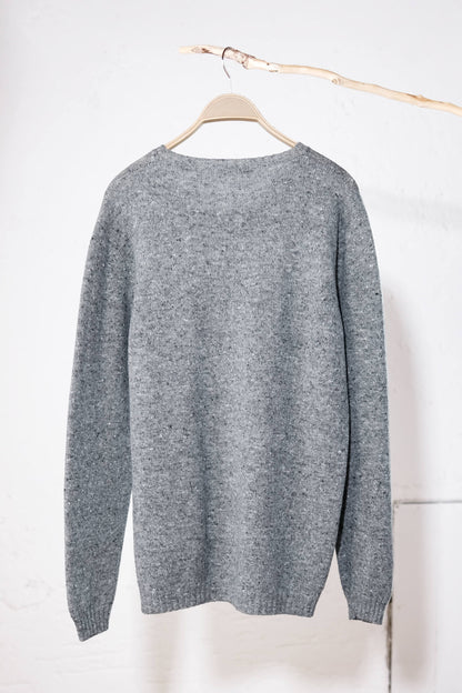 amon 2111401 men tweed round neck