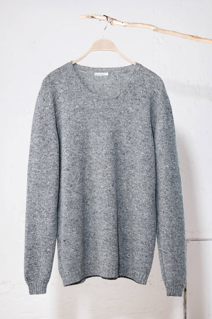 amon 2111401 men tweed round neck