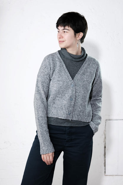 amon 1121409 Tweed short cardigan
